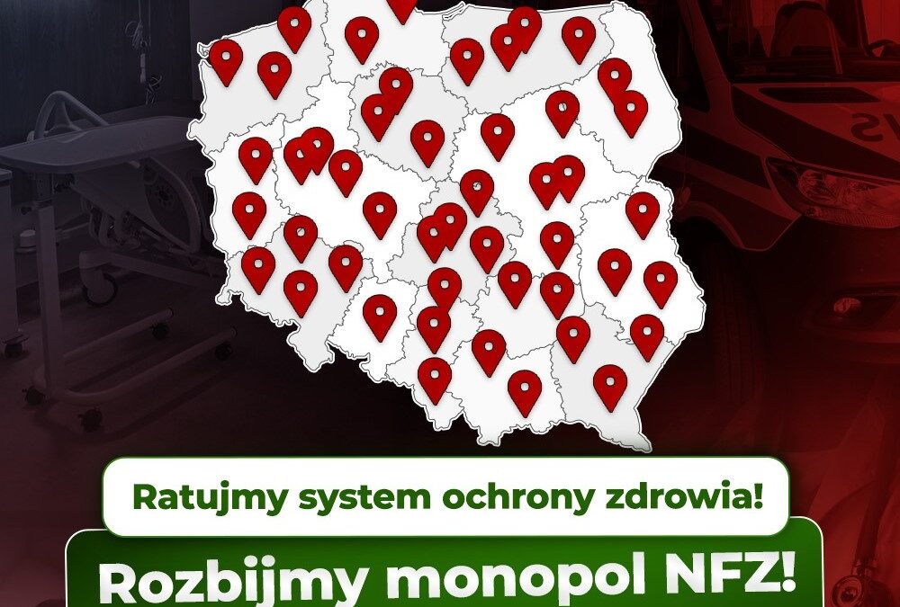 System ochrony zdrowia w Polsce upada! Zorganizowaliśmy konferencje w całej Polsce.