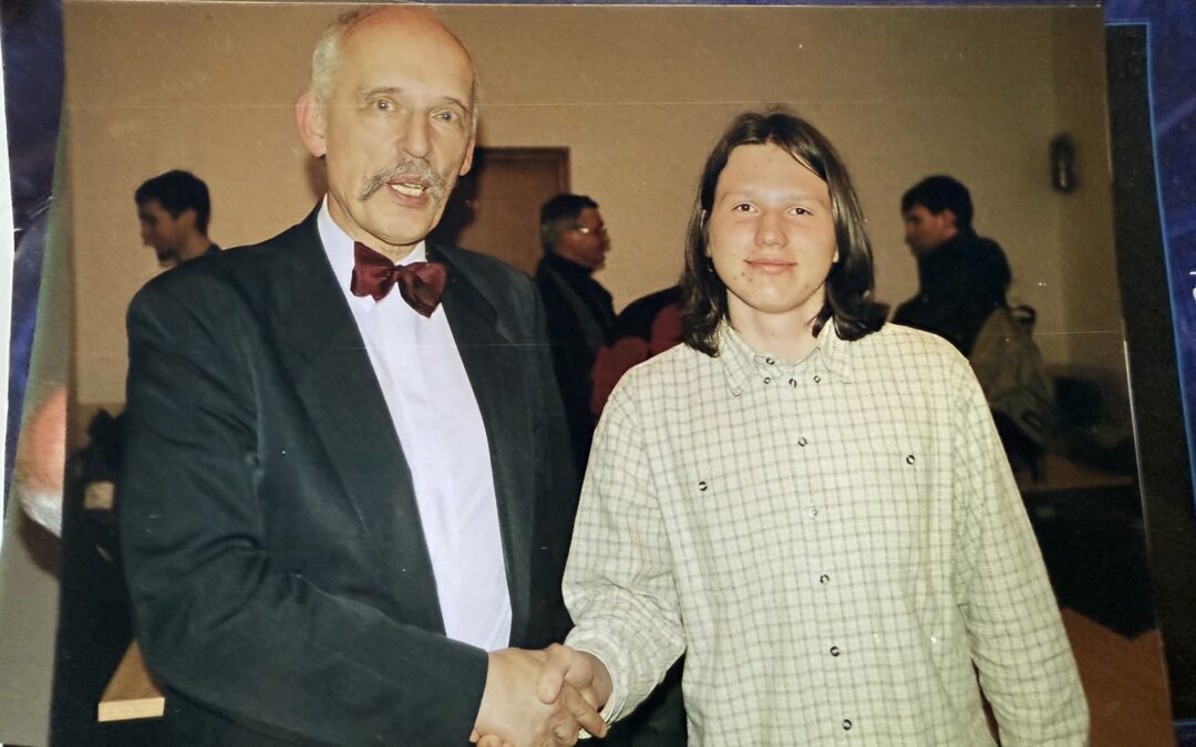 10 rocznica wejścia Sławomira Mentzena do partii