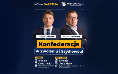 Grzegorz Płaczek i Tomasz Grabarczyk w Zwoleniu i Szydłowcu!